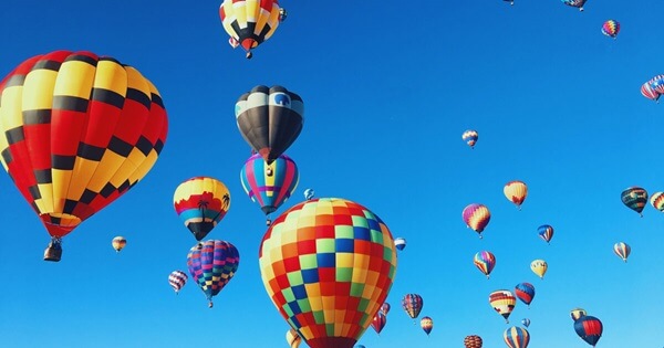 Luxury Christmas Gifts: Hot Air Balloon Rides by Wonderdays