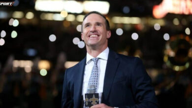 drew brees makes his nbc debut, internet amazed by his new hair